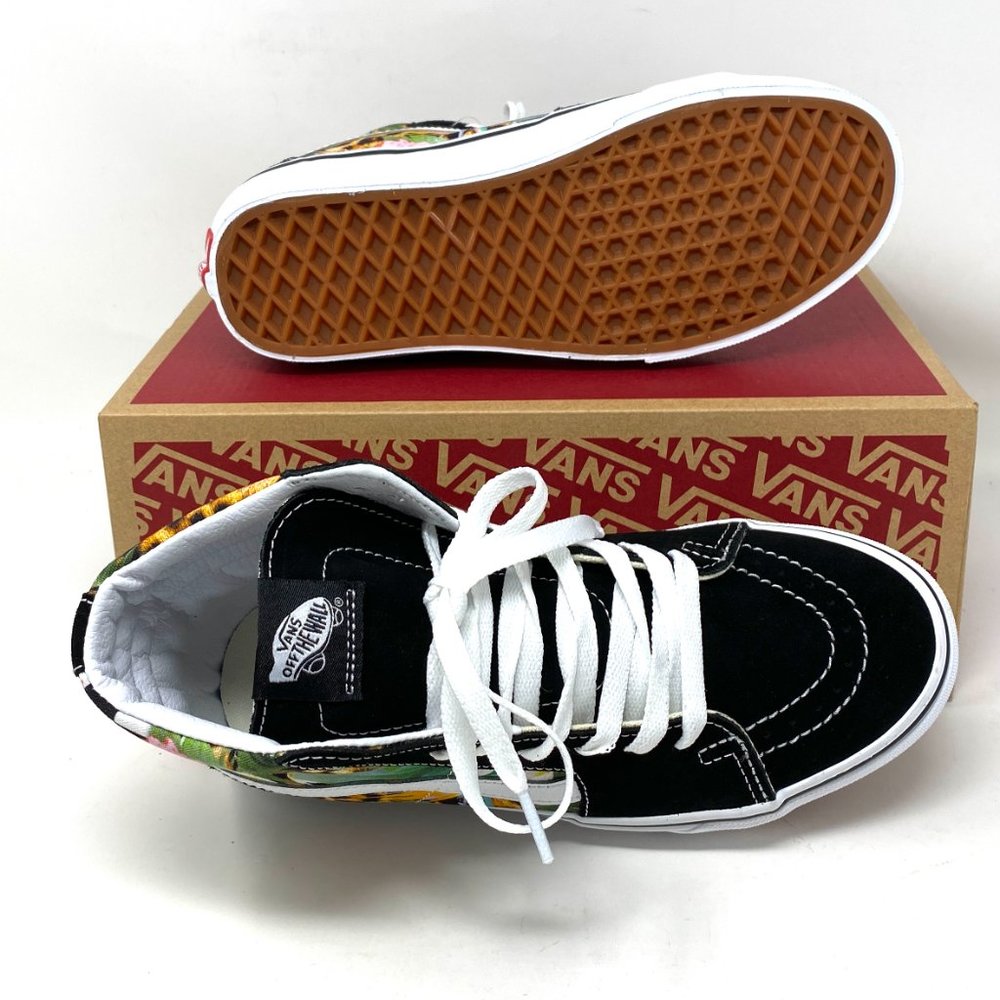 VANS Sk8-Hi Tropical Animal Check Multi Women’s Size 7 VN0A4U3C2FB - Picture 2 of 8